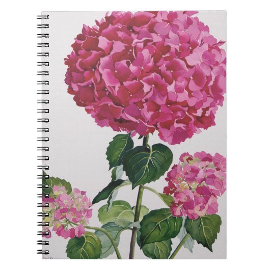 Hydrangea Notitieboek (Voorkant)