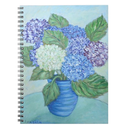 Hydrangea Notitieboek (Voorkant)