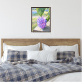 Hydrangea Ochtend Canvas Afdruk (Insitu (Slaapkamer))