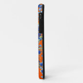 hydrangea oranje en blauw Case-Mate iPhone case (Achterkant/links)