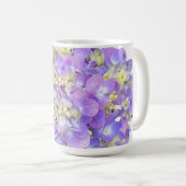 Hydrangea - Paarse - Mok (Voorkant rechts)