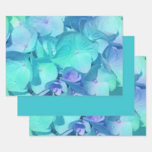 Hydrangea Pattern 2 Inpakpapier Vel