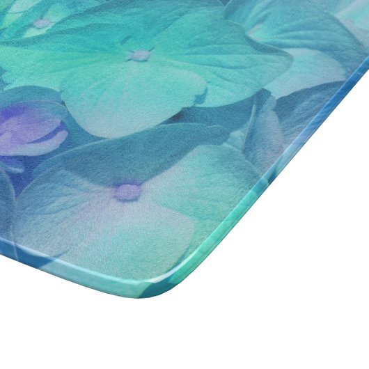 Hydrangea Pattern Snijplank (Hoek)