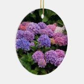 Hydrangea Photograph Keramisch Ornament (Rechts)