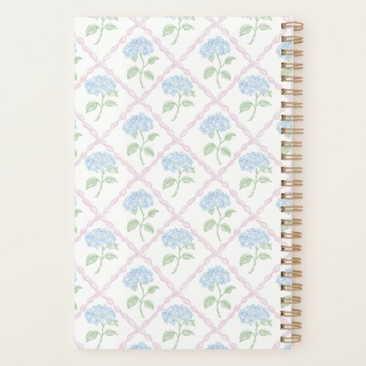 Hydrangea planner (Achterkant)