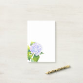 Hydrangea Post-it® Notes (Op bureau)