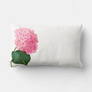 Hydrangea Romantique Accent Lumbar Coussin