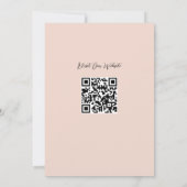 Hydrangea Roos Roze Waterverf Bloemen Foto Save The Date (Achterkant)