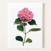 Hydrangea rose élégant florale (Dos)