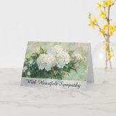 *~* Hydrangea Schilderen TV2 Sympathie Liefde Lich Kaart (Gele Bloem)