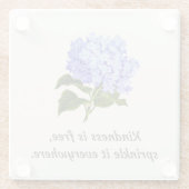 Hydrangea Sprinkle Onderzetter (Achterkant)