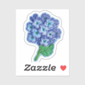 Hydrangea sticker (Vel)