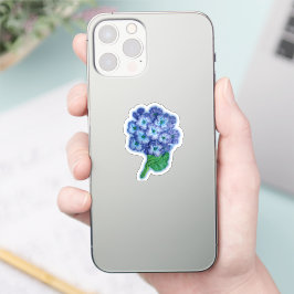 Hydrangea sticker
