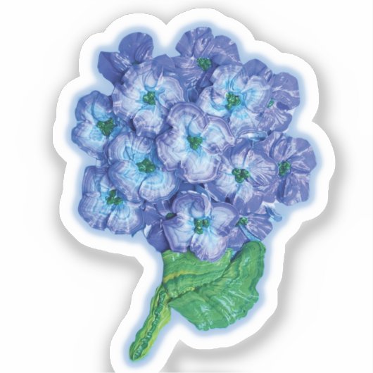 Hydrangea sticker (Voorkant)