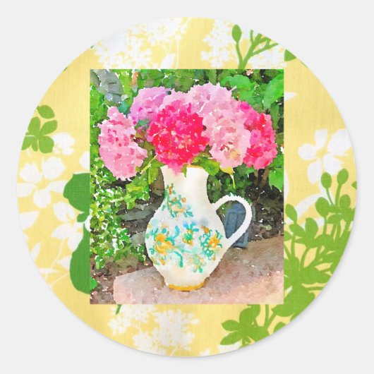 Hydrangea Sticker (Voorkant)