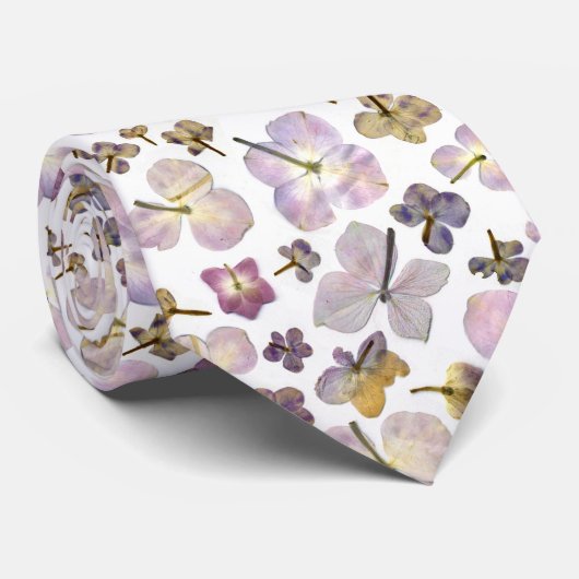 Hydrangea Stropdas (Opgerold)