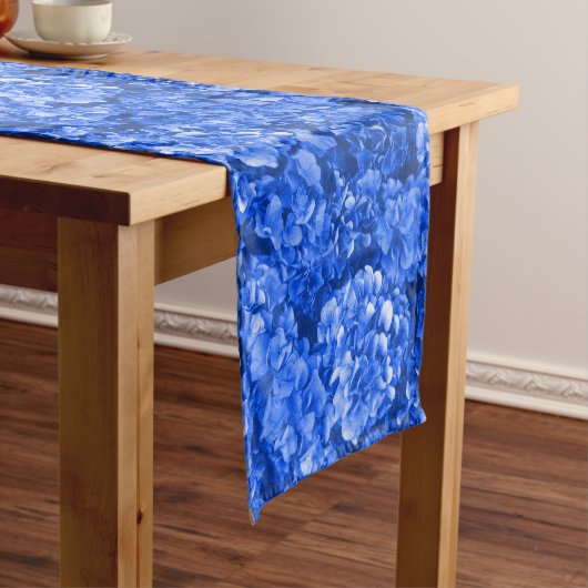 Hydrangea Table Runner Korte Tafelloper (Voorbeeld)
