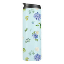 Hydrangea Thermal Tumbler