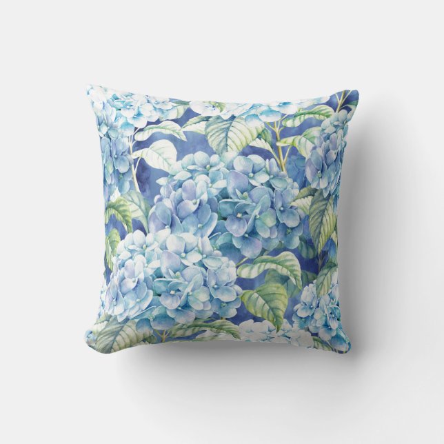Hydrangea    ThrowPillow (c)MaryLeeParker Kussen (Voorkant)