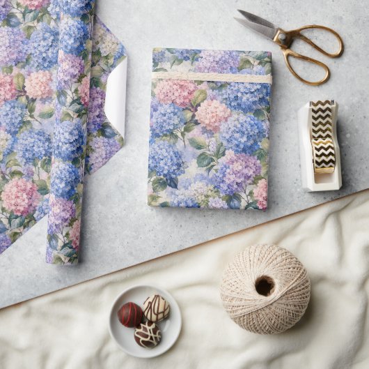 Hydrangea Tuin Inpakpapier (Crafts)
