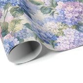 Hydrangea Tuin Inpakpapier (Rol Hoek)