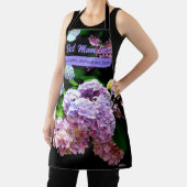 Hydrangea tuinroze blauw paarse floremgeschenk schort (Insitu)