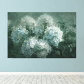 *~*  Hydrangea TV2 Uitgerekte Canvas Print (Insitu (Houten vloer))