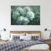 *~*  Hydrangea TV2 Uitgerekte Canvas Print (Insitu (Slaapkamer))