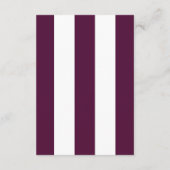 Hydrangea violet - carte de réception fleurie (Dos)