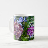 Hydrangea violet - mug (Devant gauche)