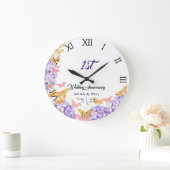 Hydrangea Vlinder Boho Chic Huwelijksjubileum Grote Klok (Huis)