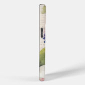 Hydrangea & Vlinder Paarse Gepersonaliseerd Case-Mate iPhone Case (Achterkant / Rechts)