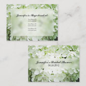 Hydrangea Vrijgezellenfeest Registry Kaarten (Voorkant / Achterkant)