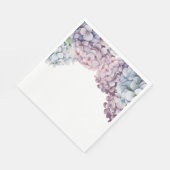 Hydrangea Vrijgezellenfeest servet (Hoek)