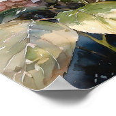 Hydrangea Waterverf Art Print (Hoek)