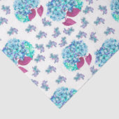 Hydrangea Waterverf Series Design 6 Tissuepapier (Detail)