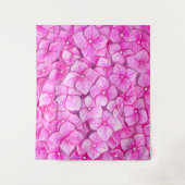 Hydrangea-waterverf Wandkleed (Voorkant)