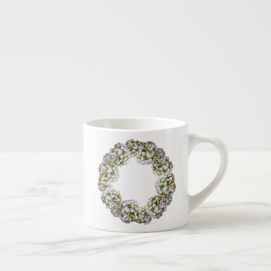 Hydrangea Wreath Espresso Kop (Rechts)