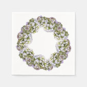 Hydrangea Wreath Servet (Voorkant)