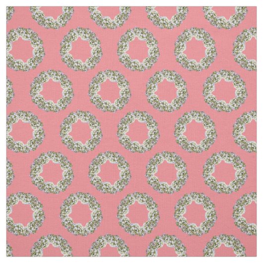 Hydrangea Wreath Stof (Swatch)