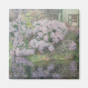 Hydrangeas aan de oevers van de Lys, 1898 (olie) Magneet