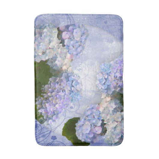 Hydrangeas Badmat (Voorkant Verticaal)