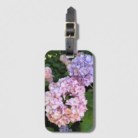Hydrangeas Bagagelabel (Voorkant (verticaal))