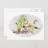 Hydrangeas Bella Waterverf Briefkaart (Voorkant / Achterkant)