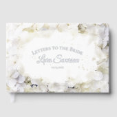 Hydrangeas Blanches Aquarelle Lettres à la Mariée (Recto)