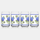 Hydrangeas Bleus Art Floral Botanique (Droite)