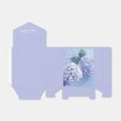Hydrangeas Cadebox met aangepaste namen Bedankdoosjes (Uitgevouwen)