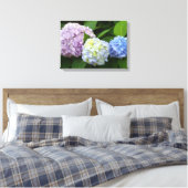 Hydrangeas Canvas Afdruk (Insitu (Slaapkamer))