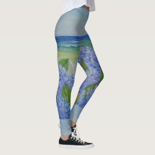 Hydrangeas door het Zee Leggings