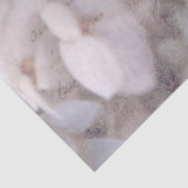 Hydrangeas Dusty Roos Pink Decoupage Paper Tissuepapier (Detail)